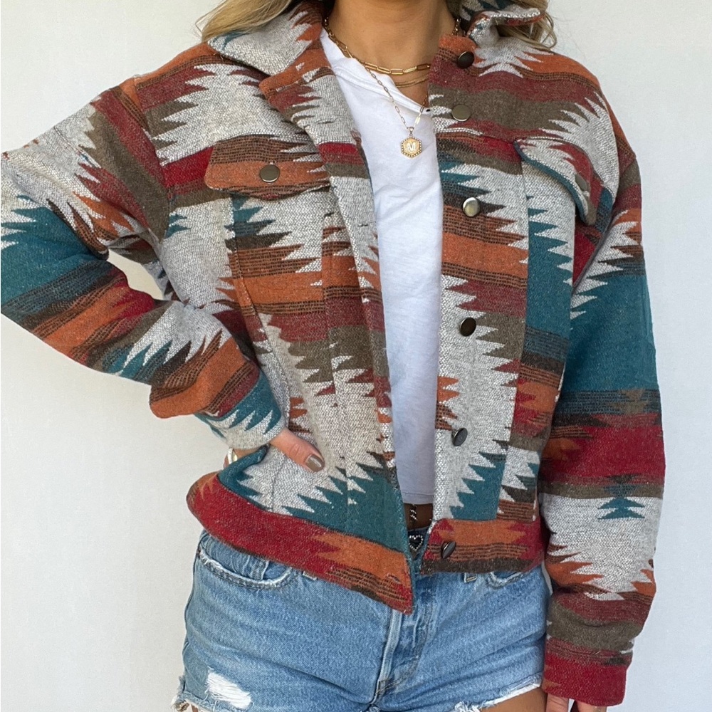 Aztec Jacket Size Large